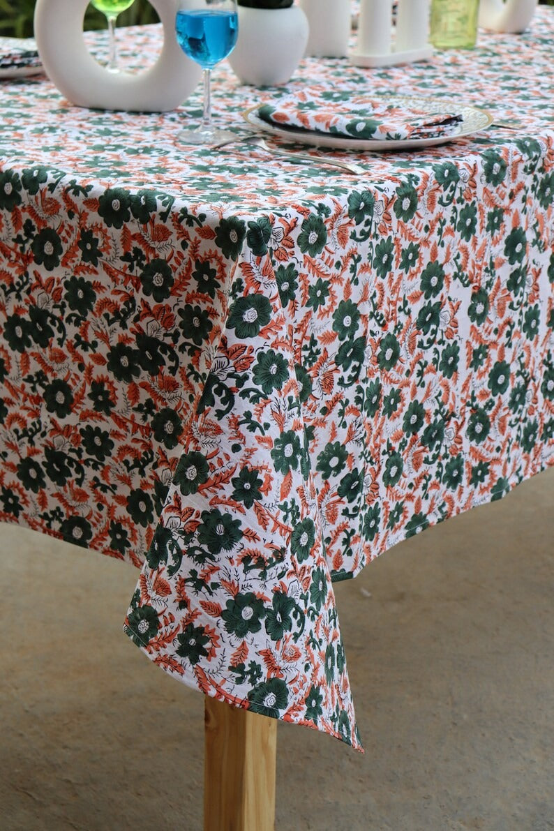Floral Dinning Tablecloth