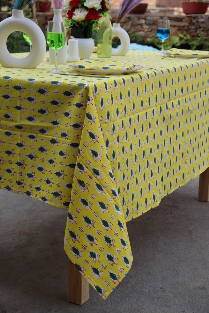 8 seater French Tablecloth Dining Tablecloth