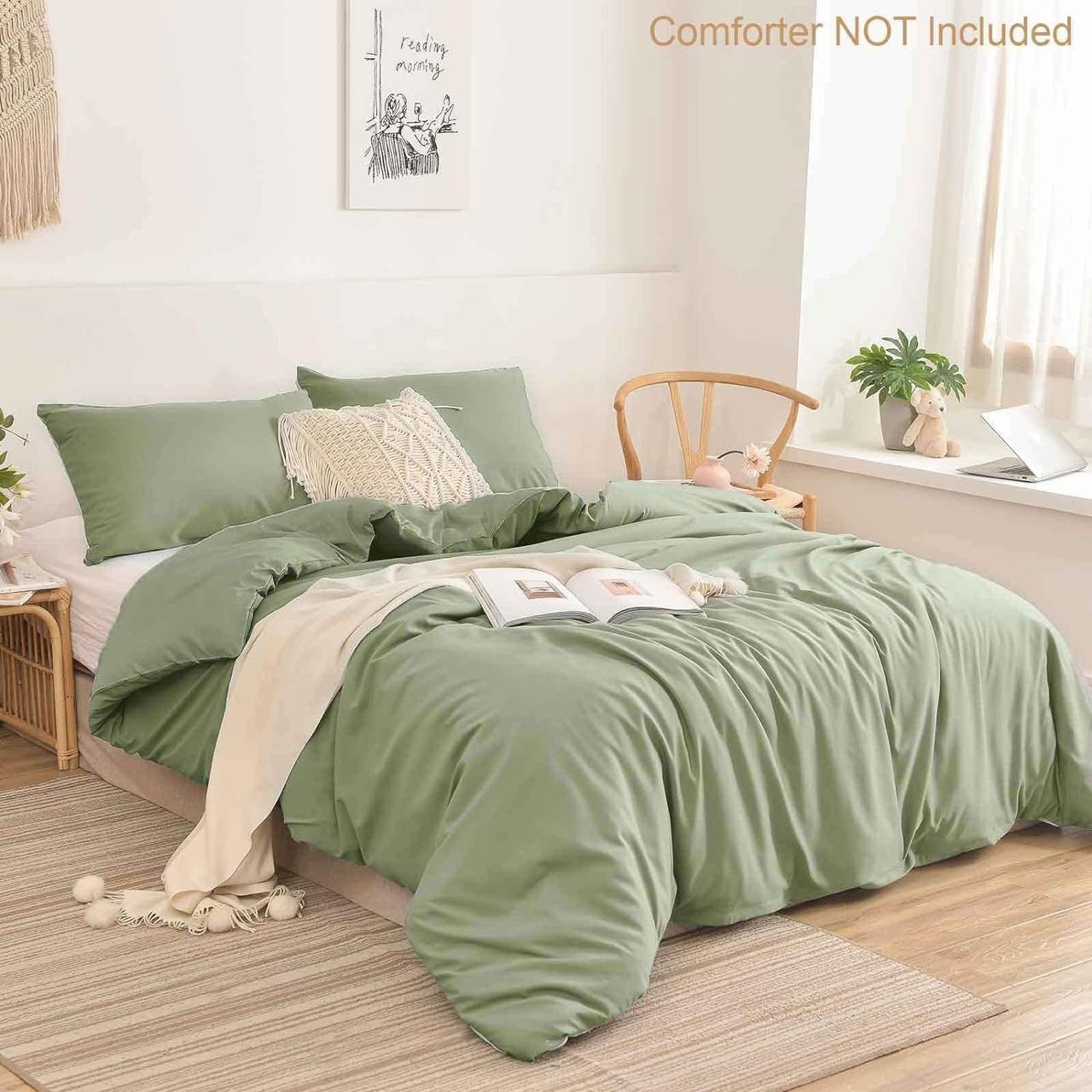 Sage green Duvet Cover