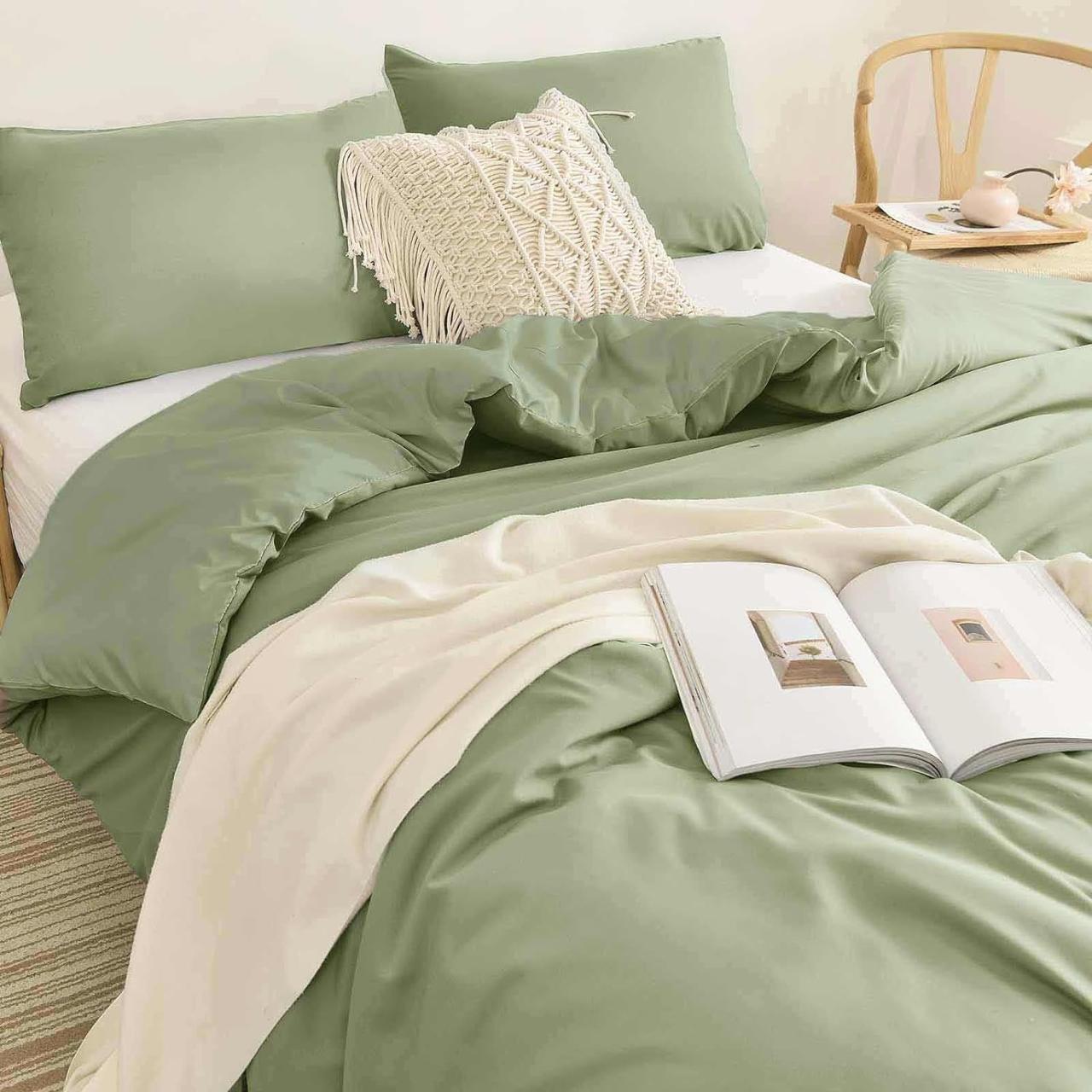 Sage green Duvet Cover