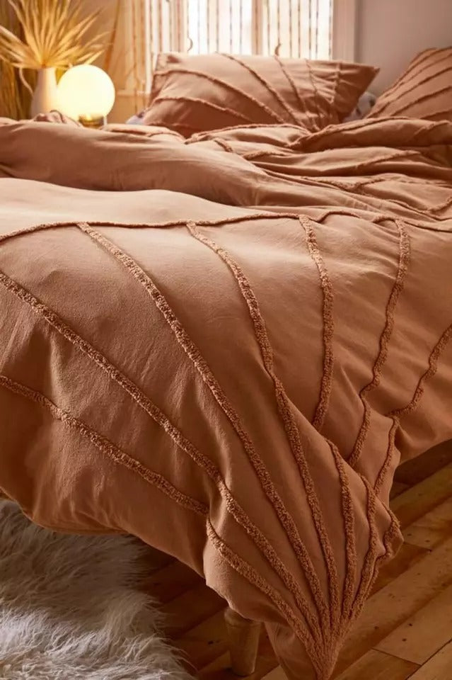 Tufted Cotton Duvet Cover