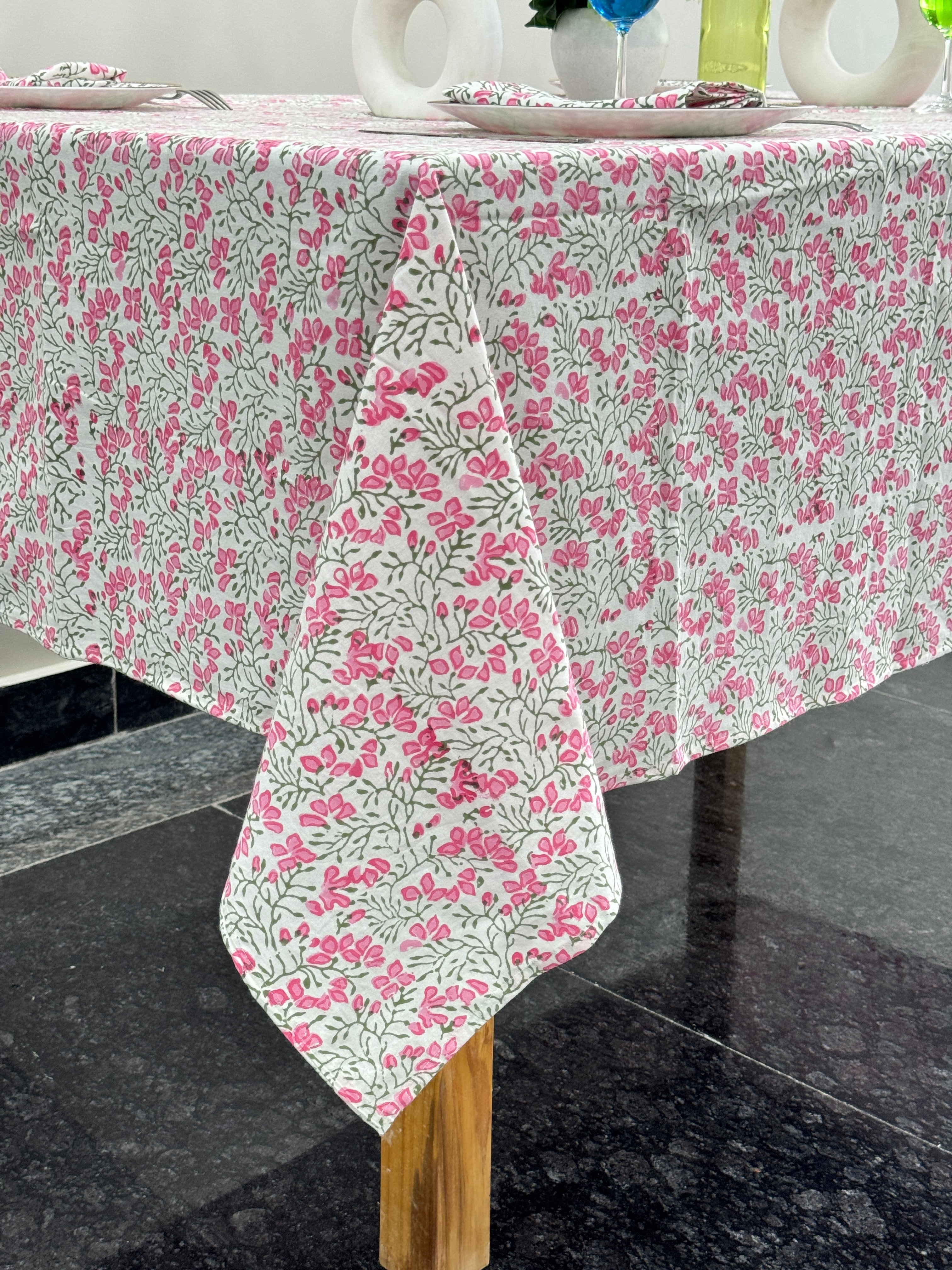 Hand Block Printed Tablecloth