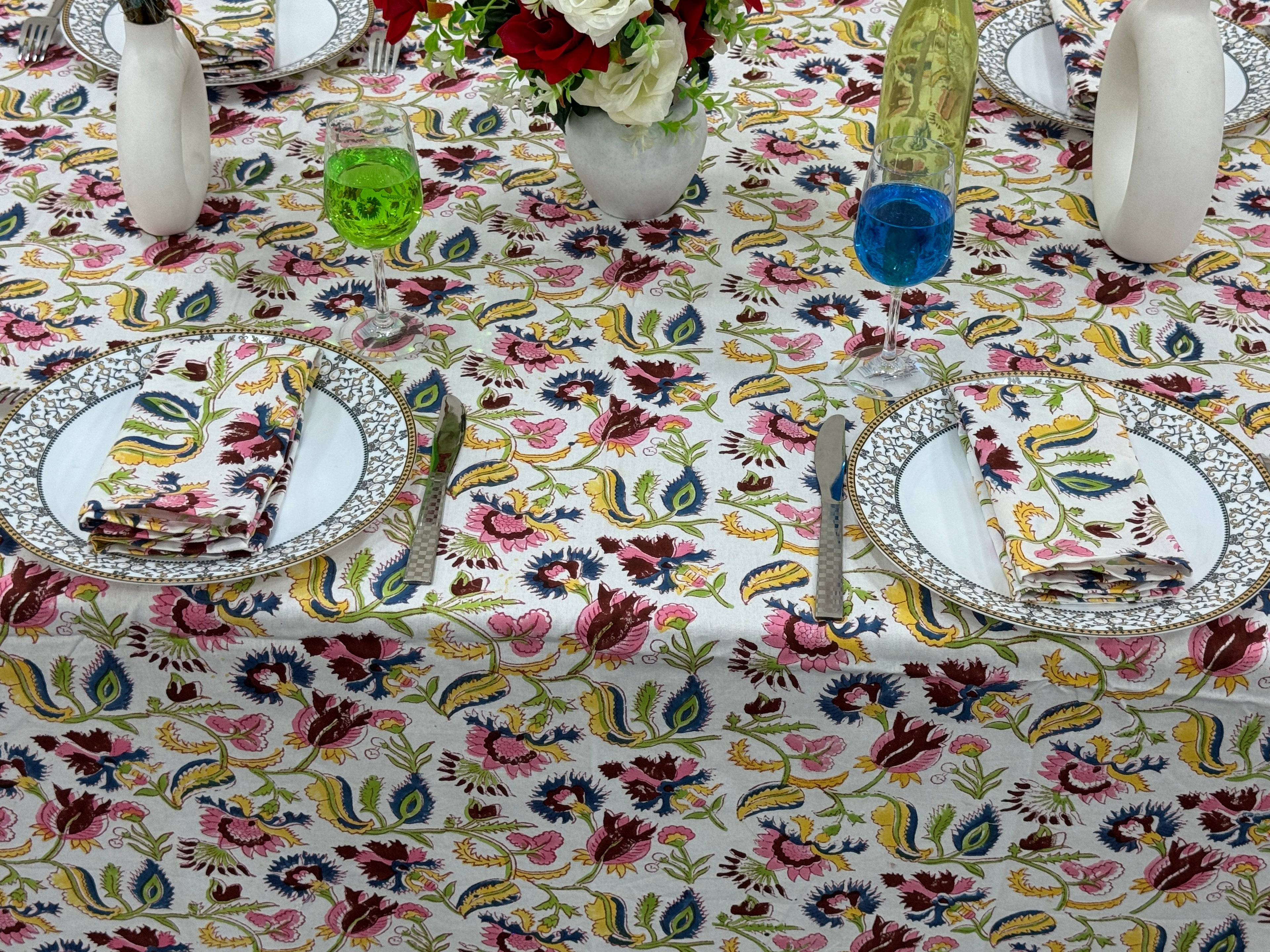 4 Seater French Tablecloth