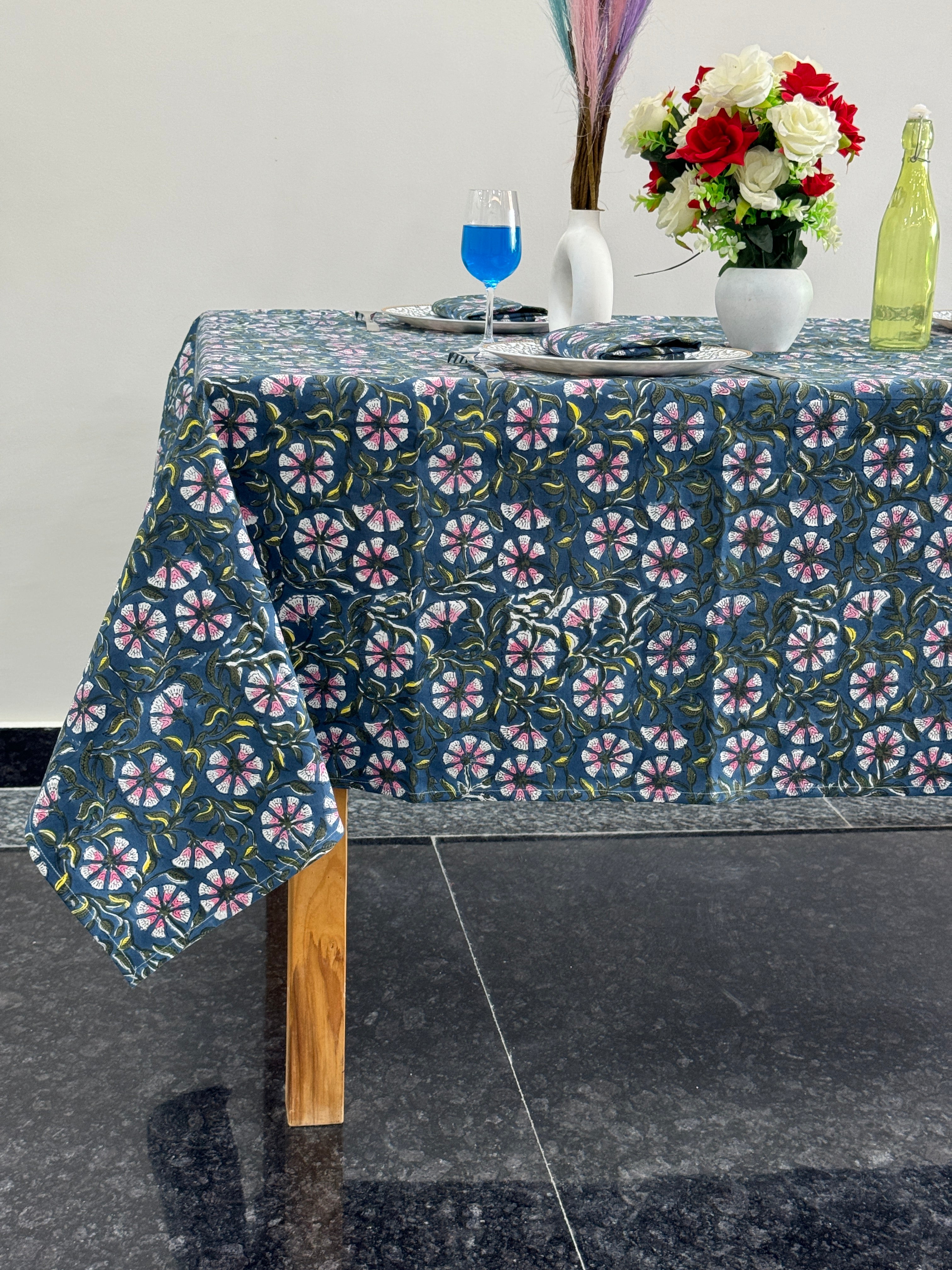 Cotton Table Covers With Napkin