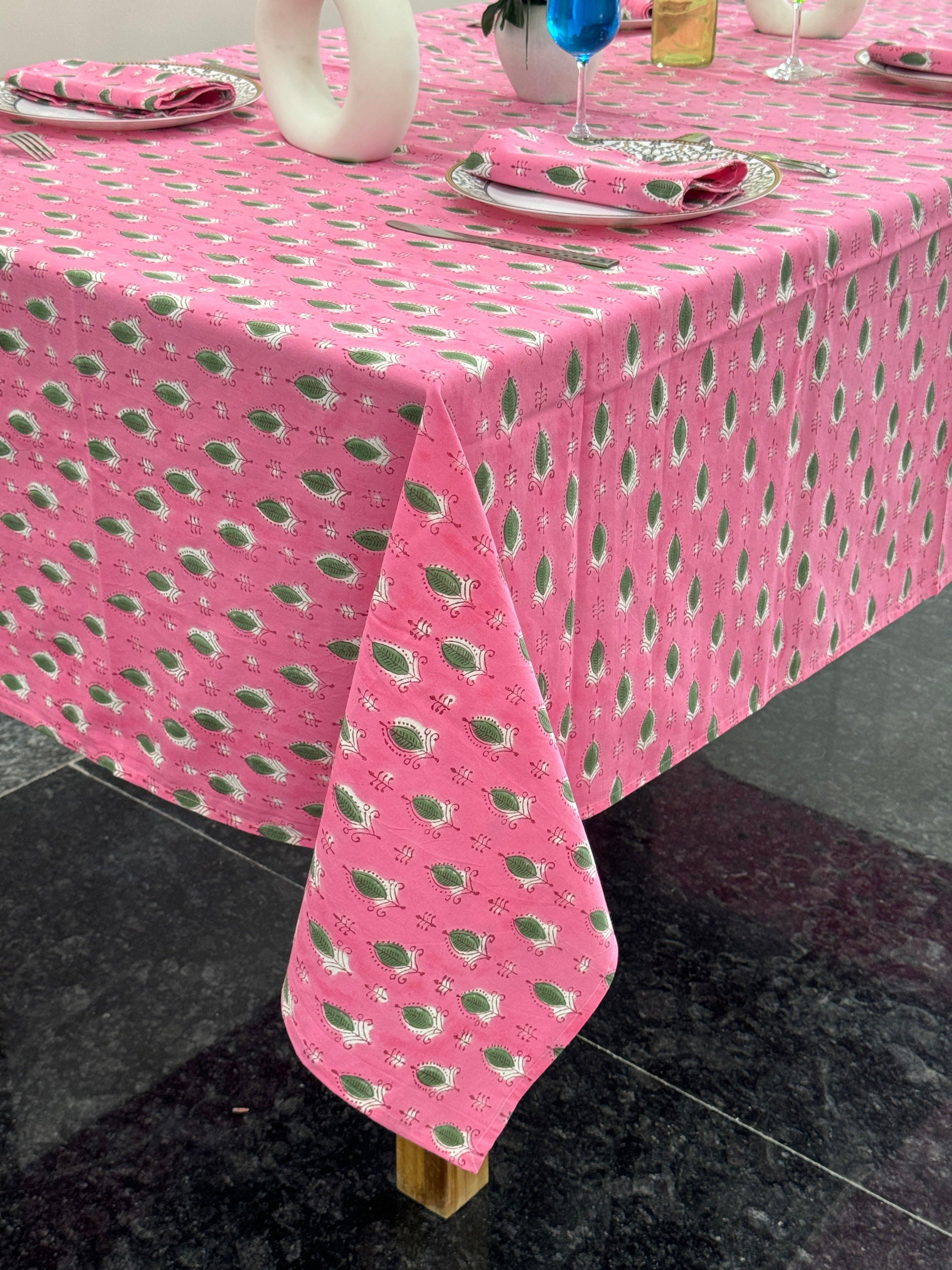 Table Cloth Runner Mats Napkins Set