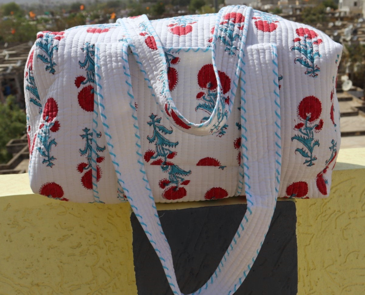 Quilted Large Overnight Bag