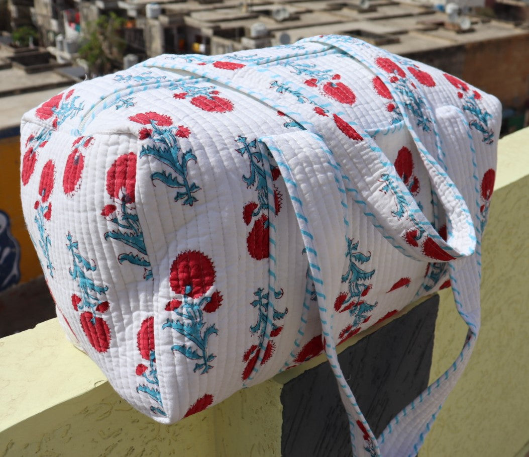 Quilted Large Overnight Bag