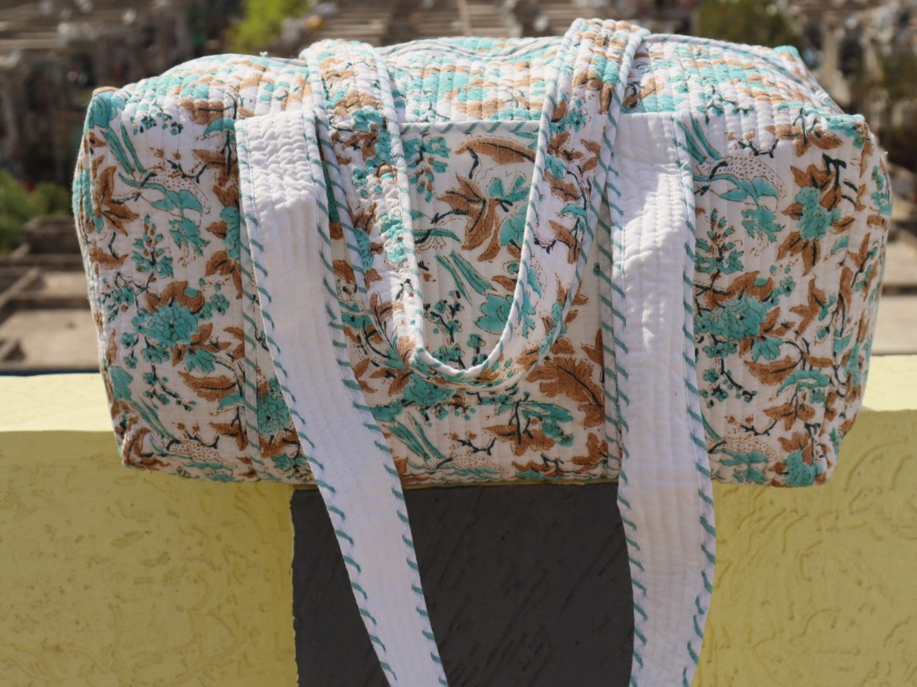 Cotton Luggage Duffle Bag