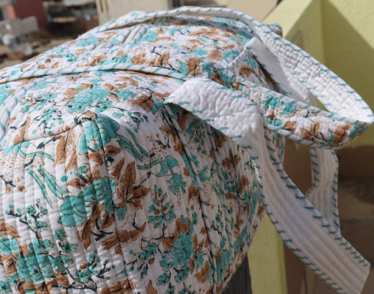 Cotton Luggage Duffle Bag