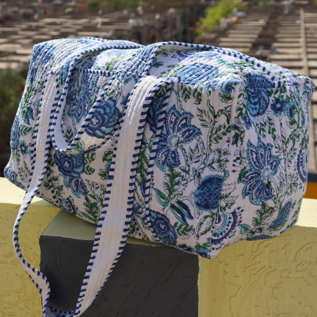 Handmade Tote Duffle Bag