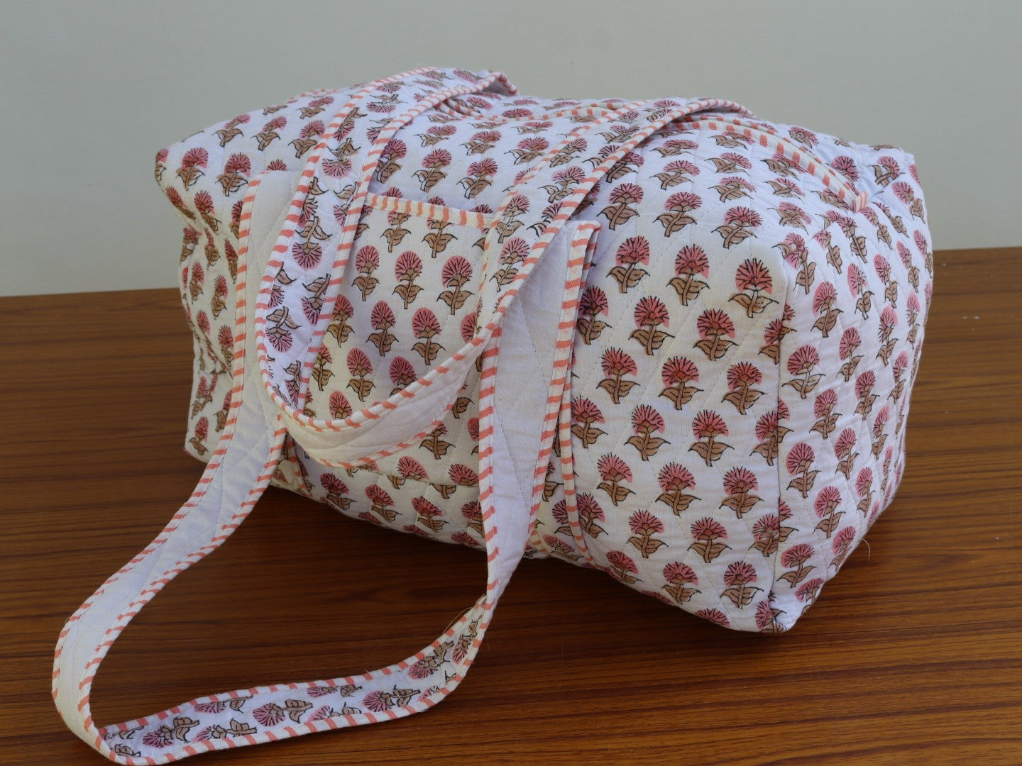 Indian Cotton Duffle Bag