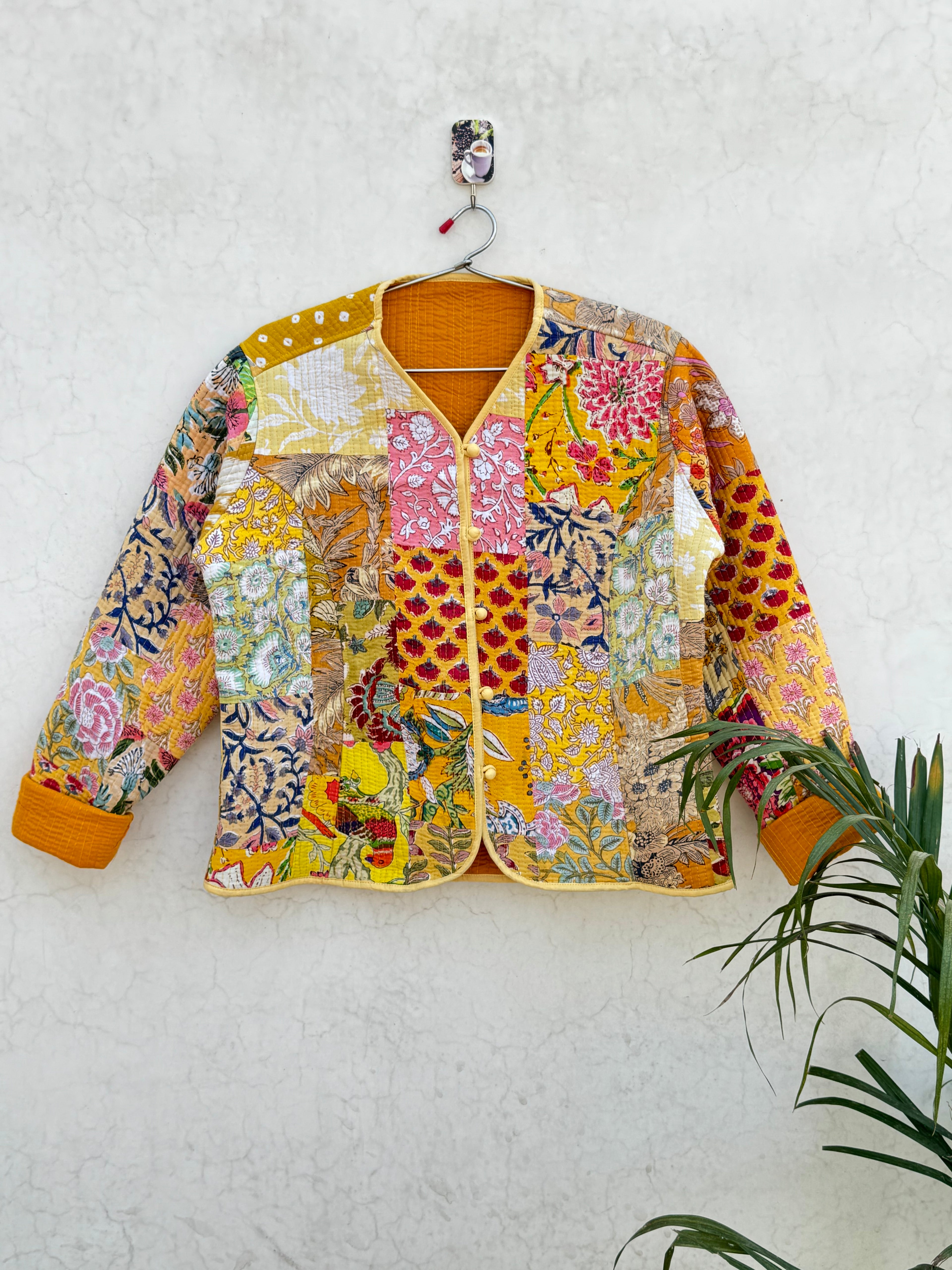 Quilted Patchwork Jacket