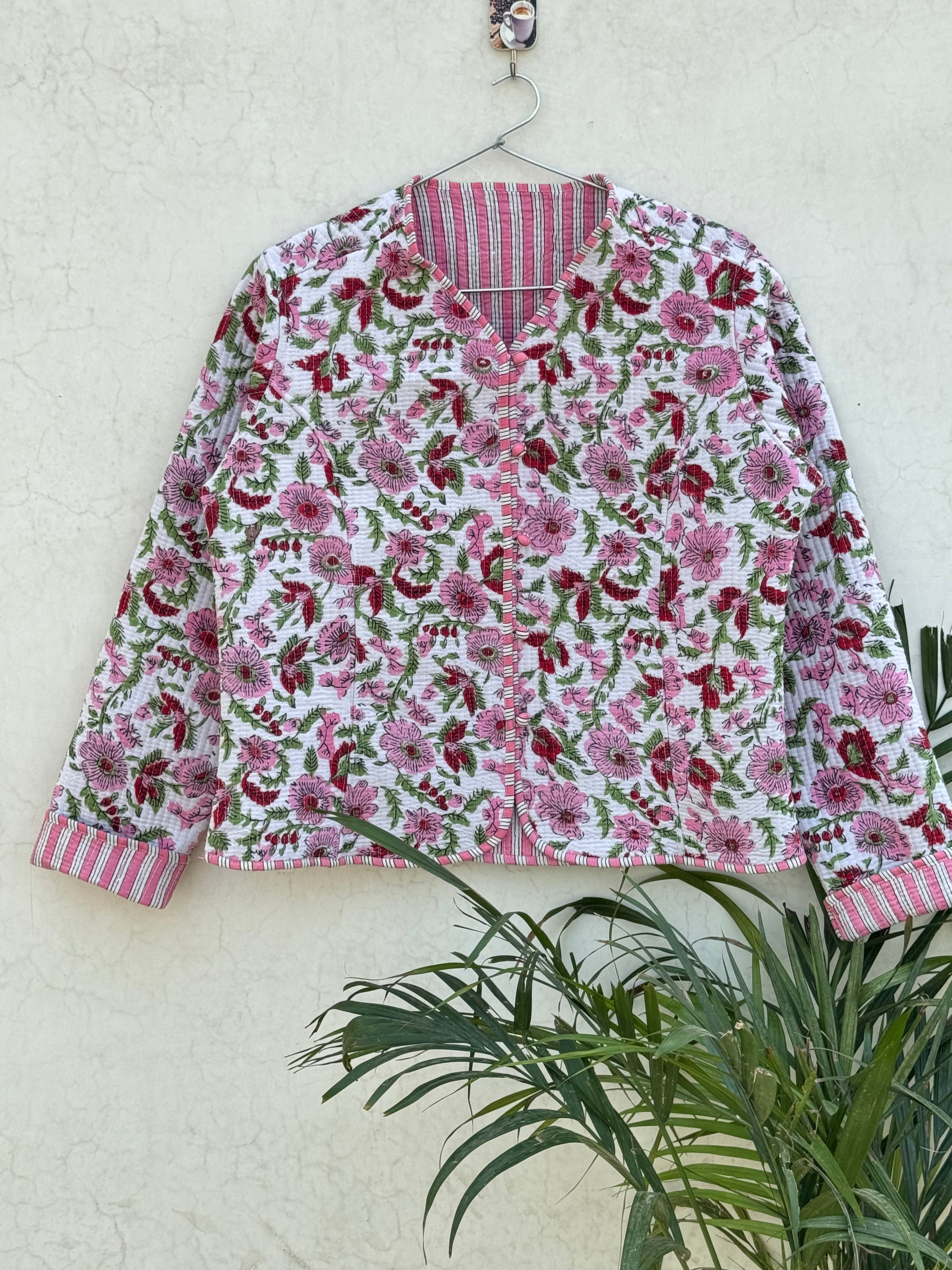 Block Print Women's Jacket