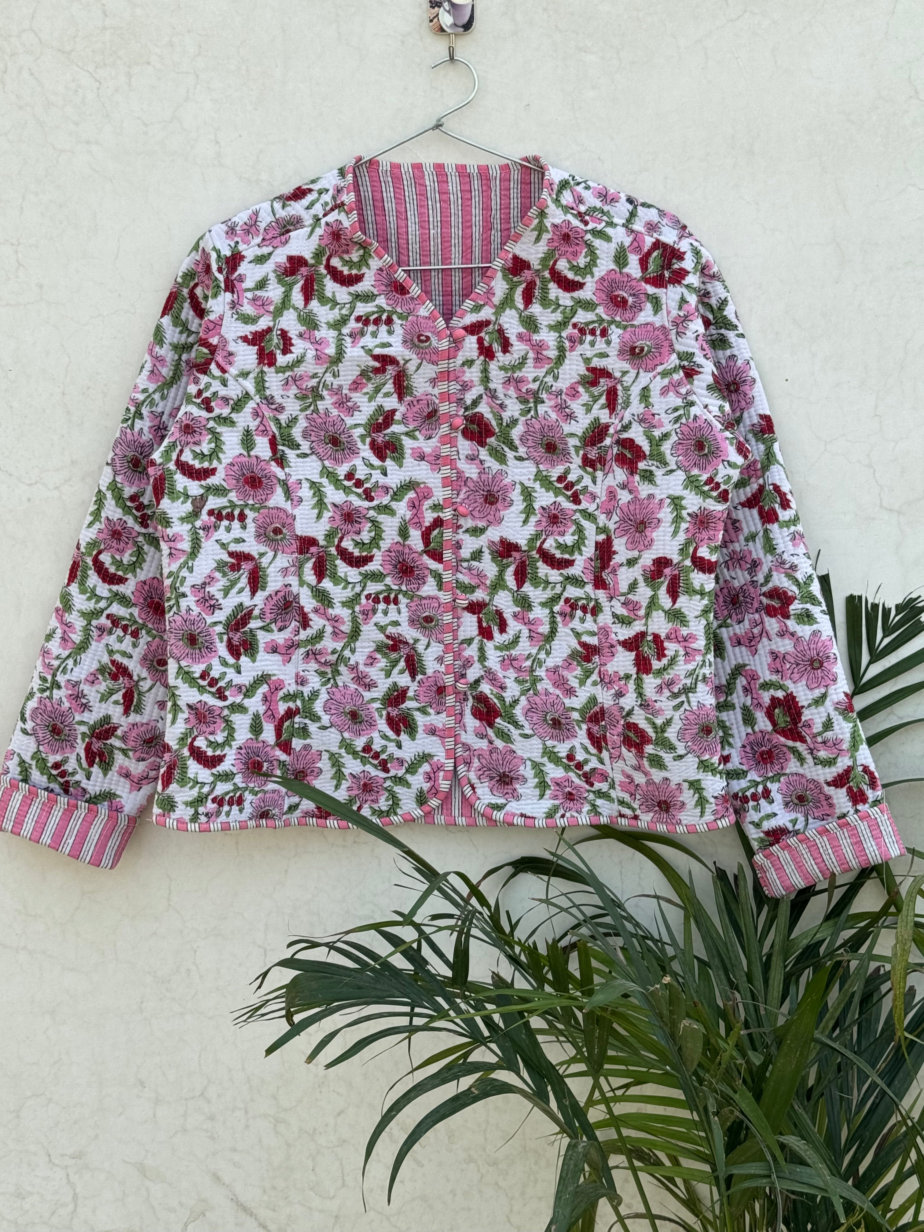 Block Print Women's Jacket