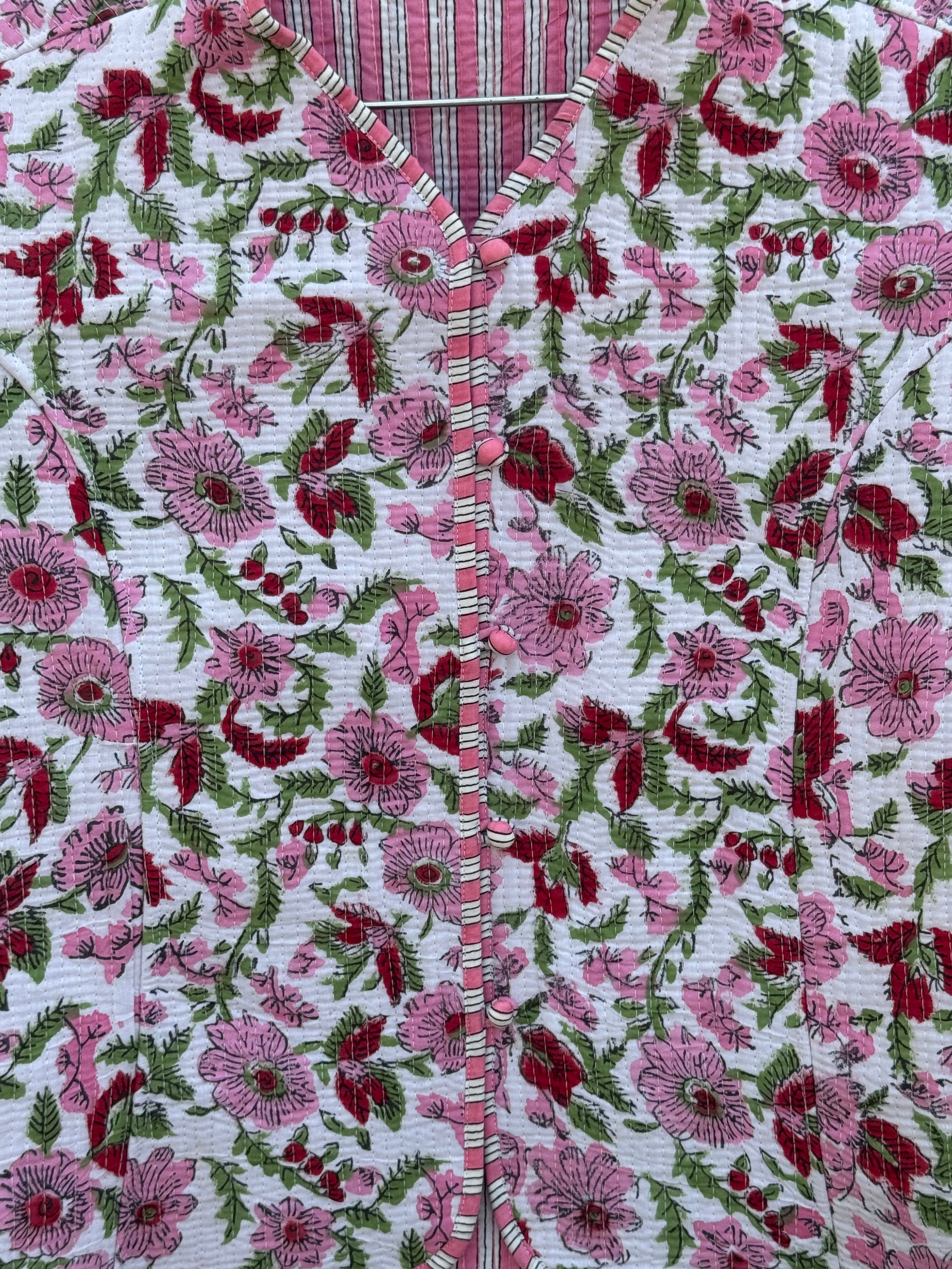 Block Print Women's Jacket