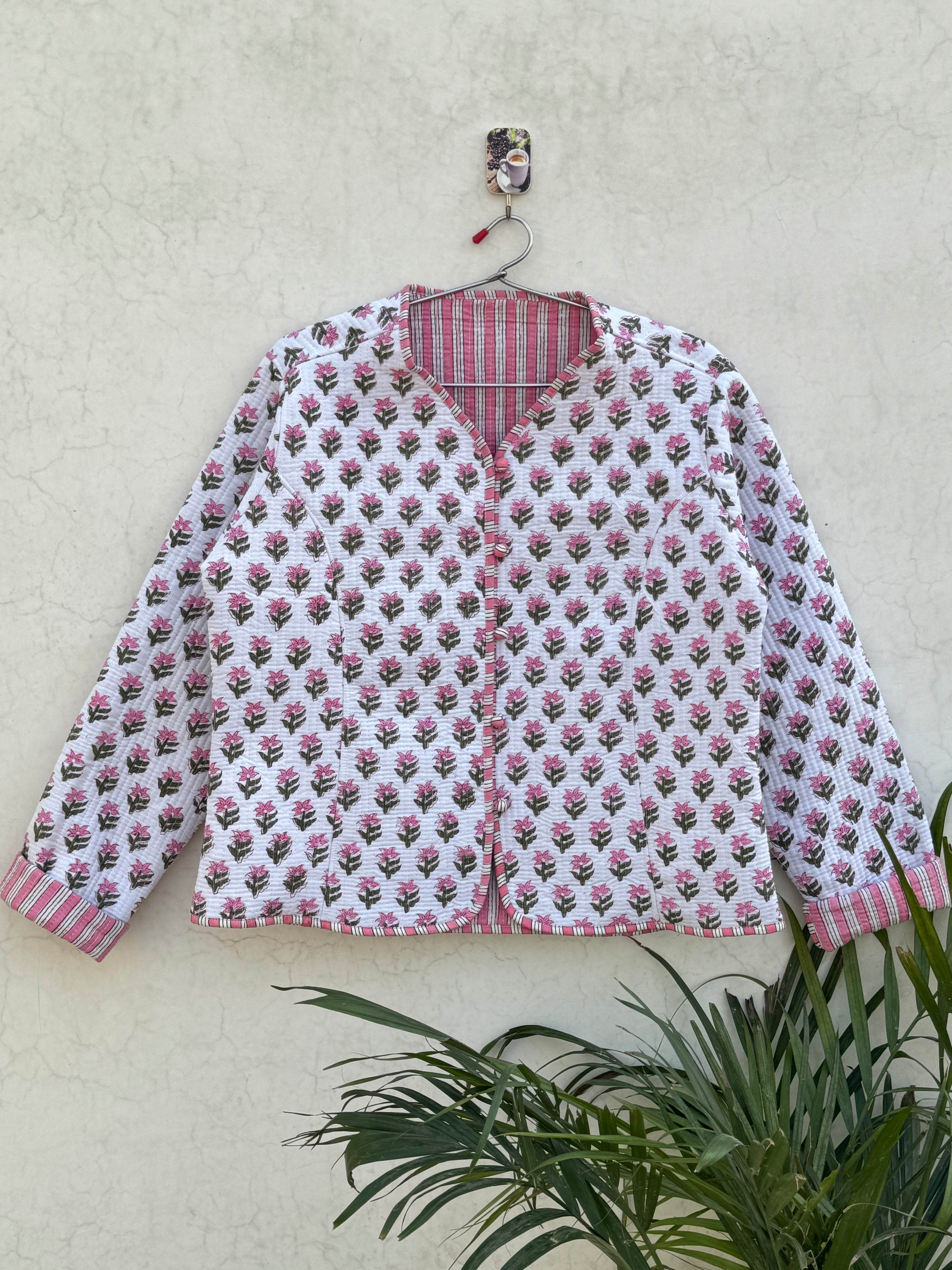 Floral Quilted Jacket