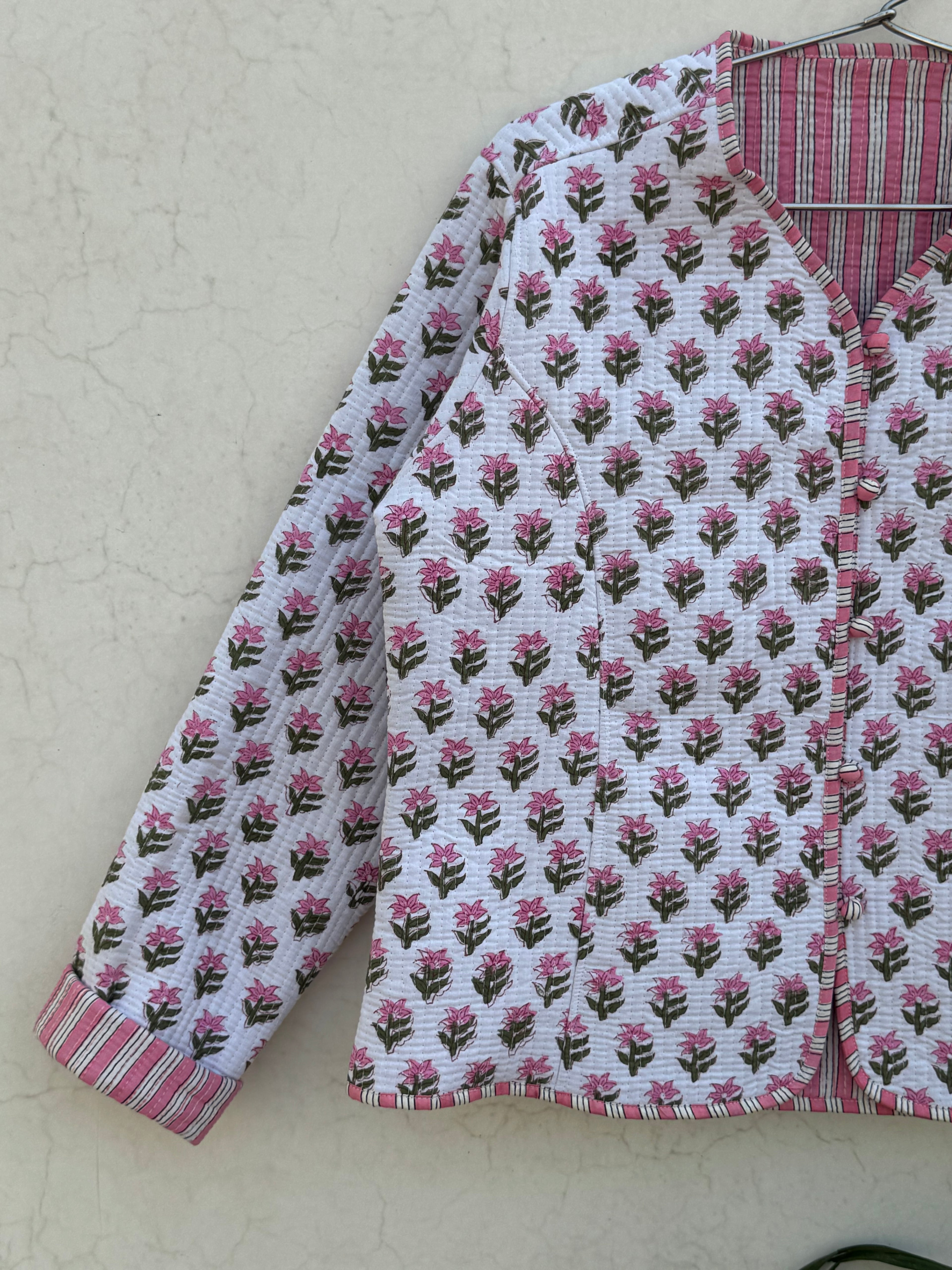 Floral Quilted Jacket