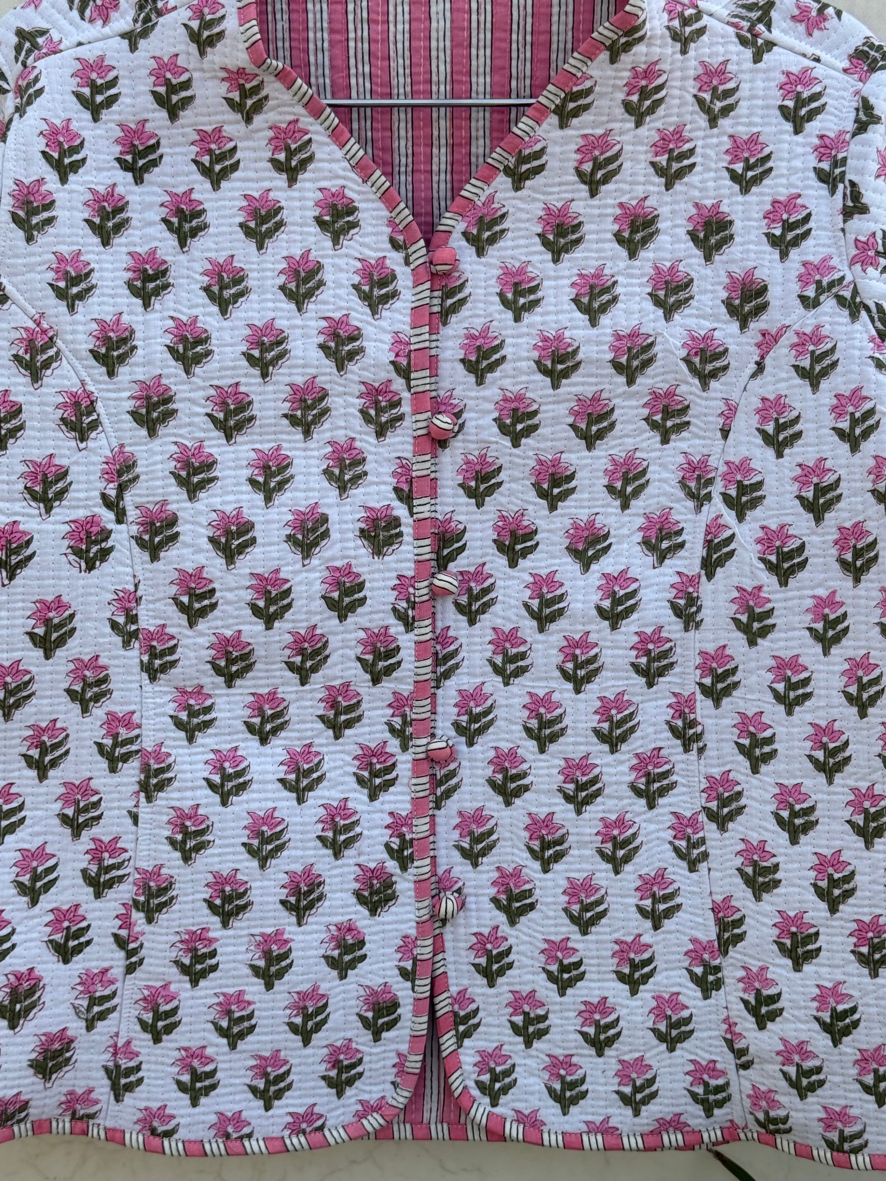 Floral Quilted Jacket