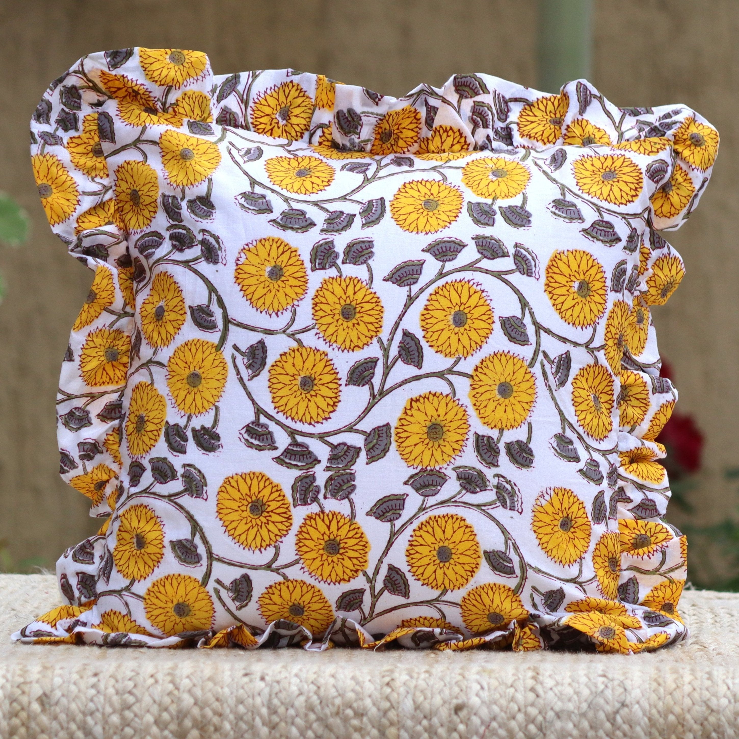 Floral Cotton Pillowcases