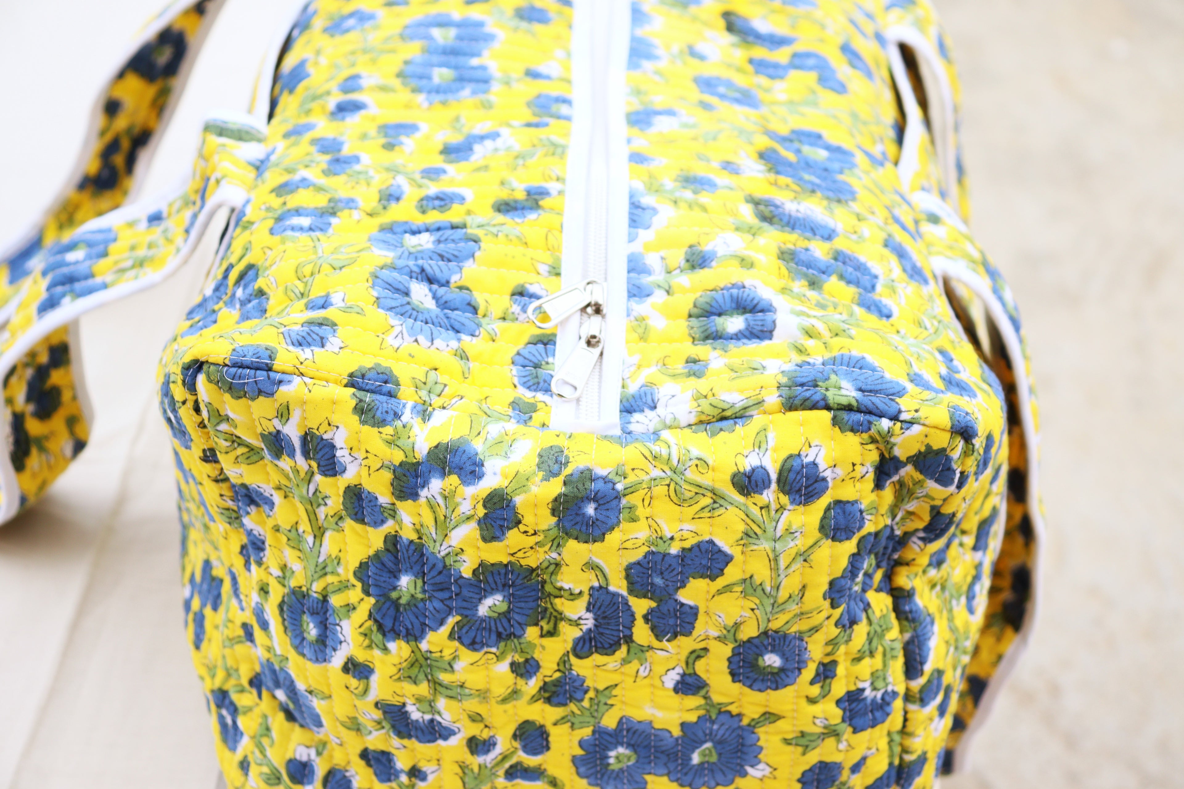 Custom Quilted Duffle Bag