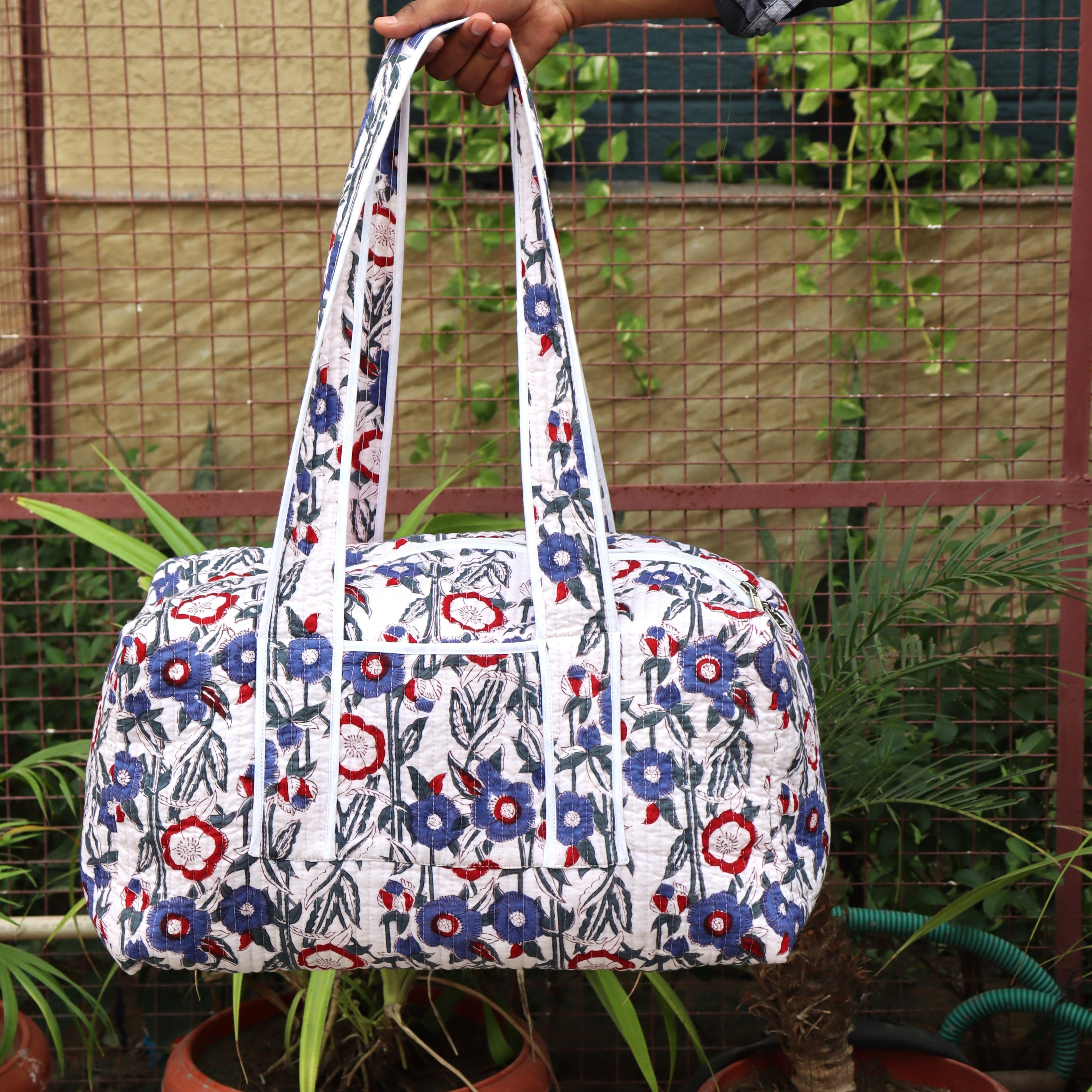 Handmade Luggage Shopping Bag