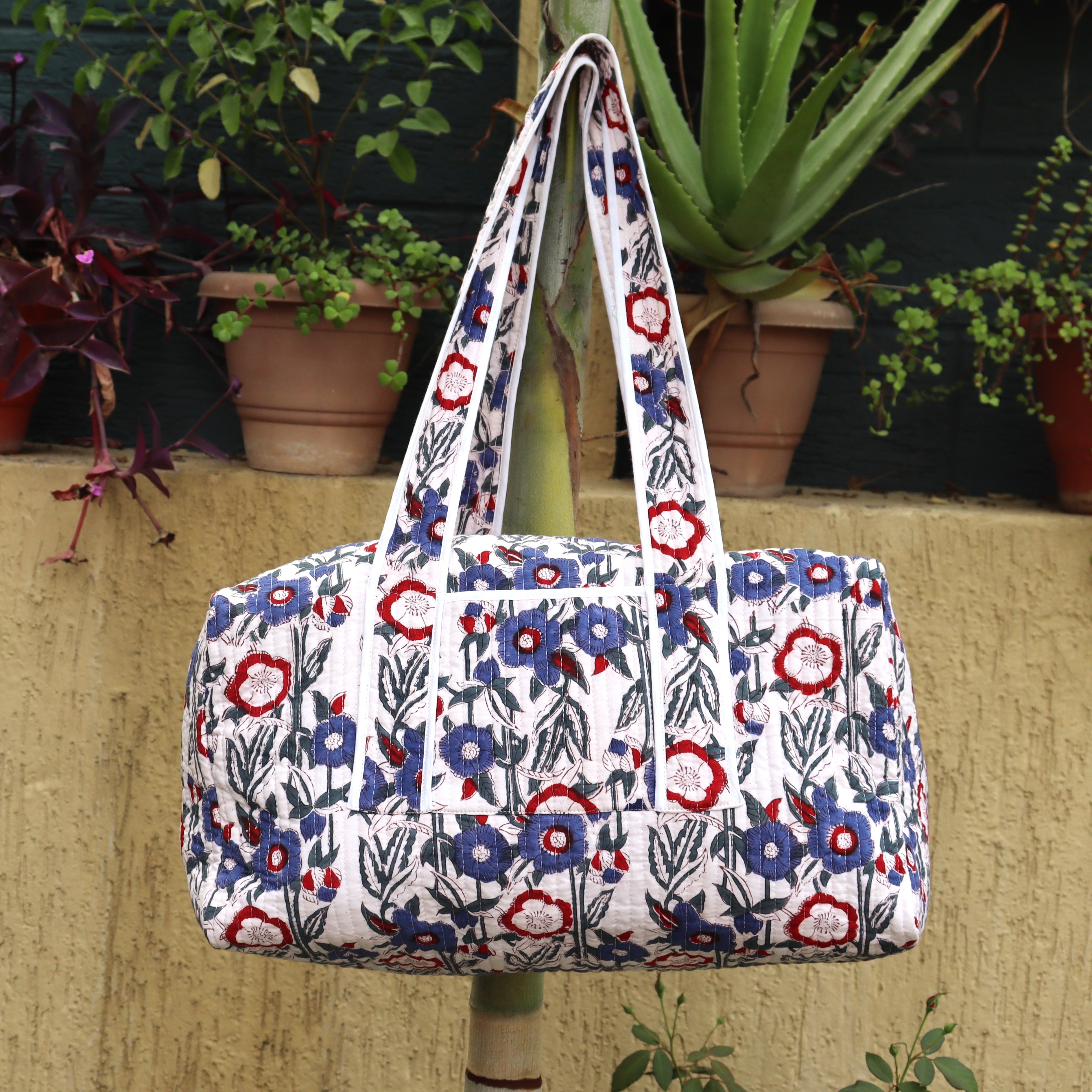 Handmade Luggage Shopping Bag