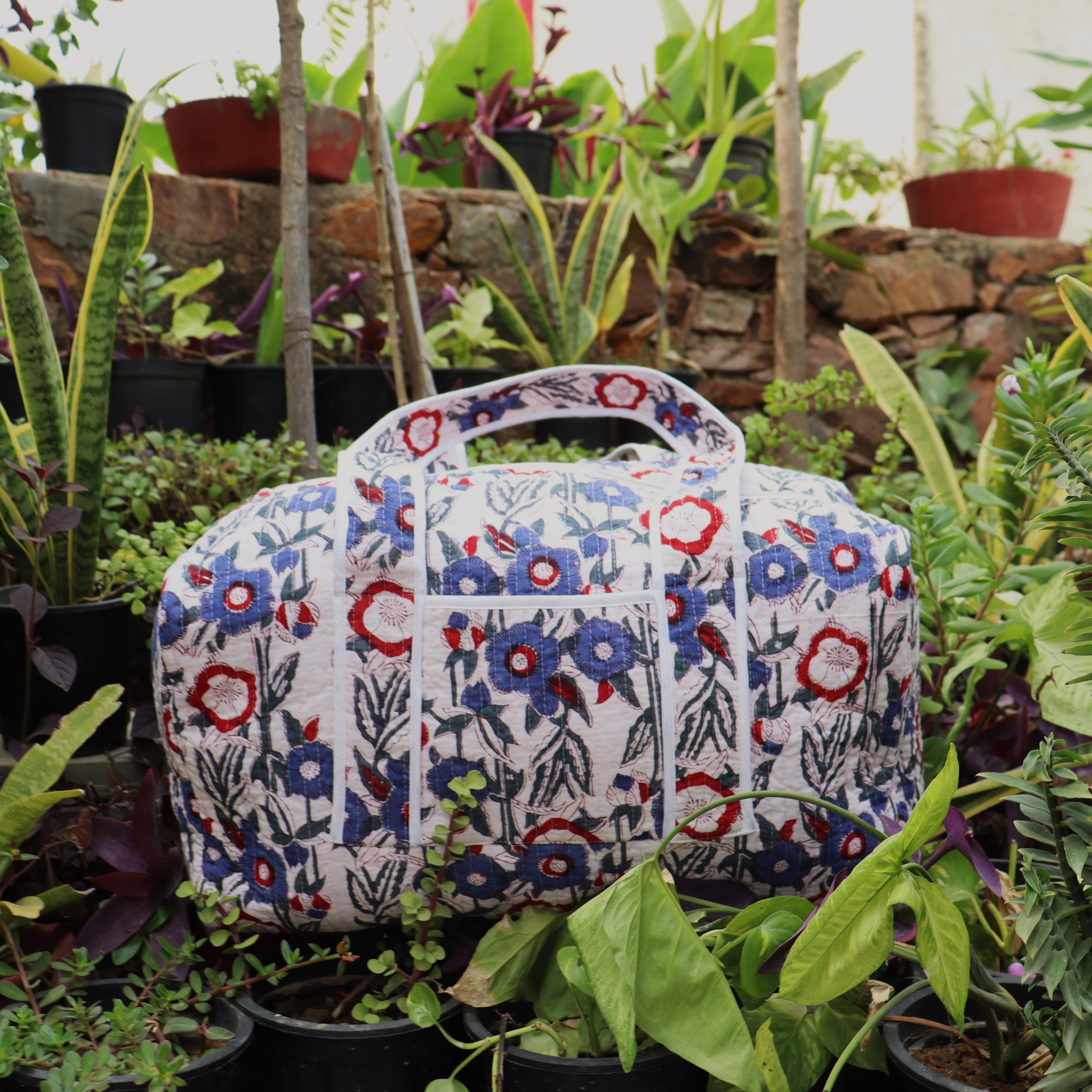 Handmade Luggage Shopping Bag