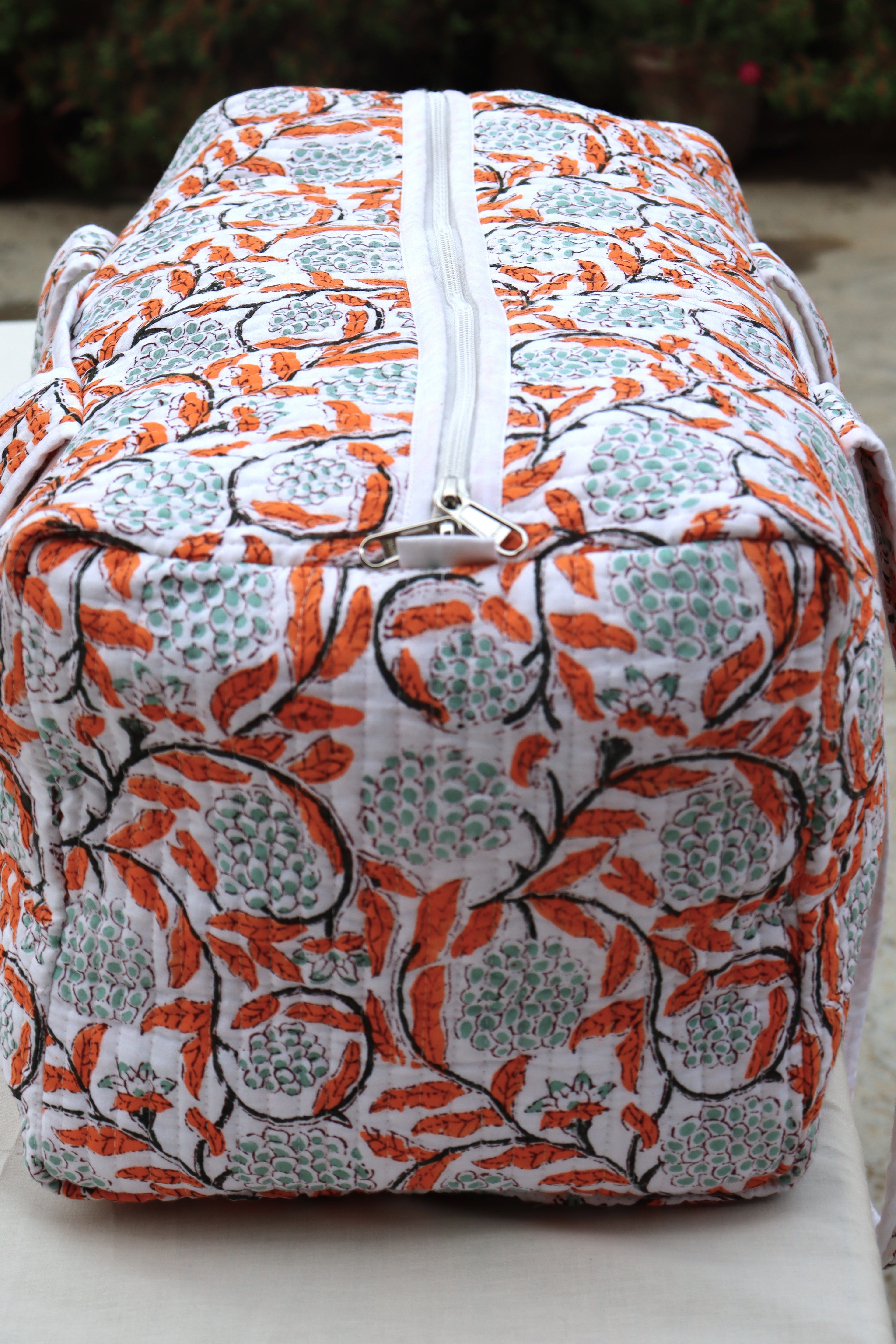 Floral Print Weekender Bag