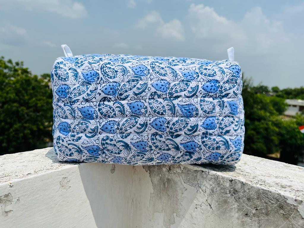 Printed Cosmetic Pouch Bag