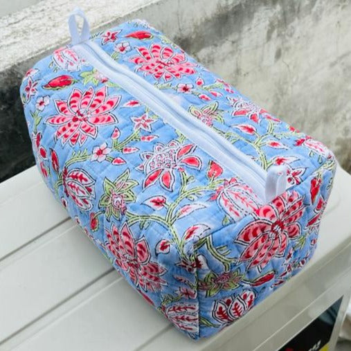 Block Print Cotton Small Hand Bag