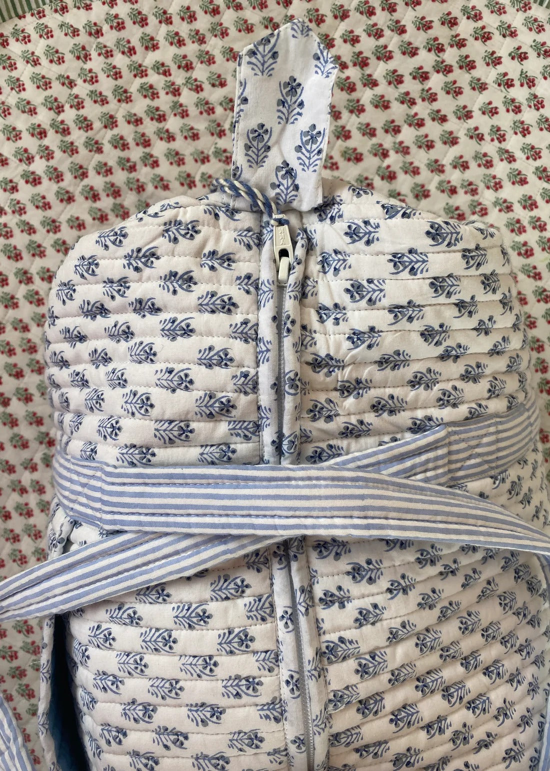 Hand Blocked Duffle Shoulder Bag