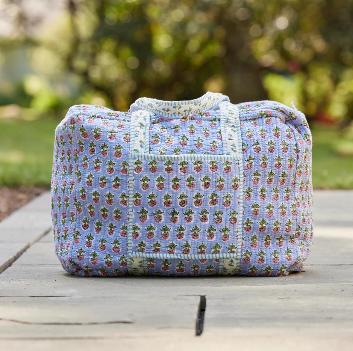 Quilted Hand Luggage Bag