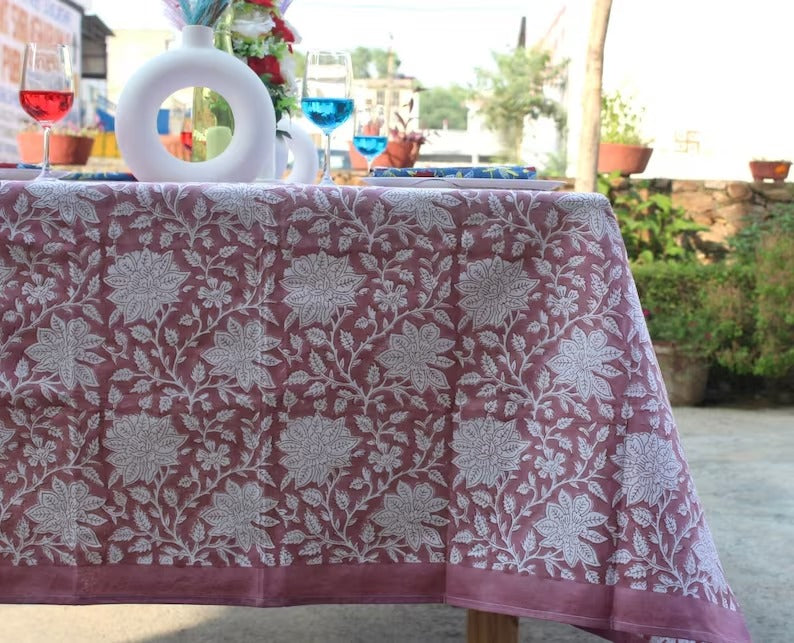 Block Print Tablecloth