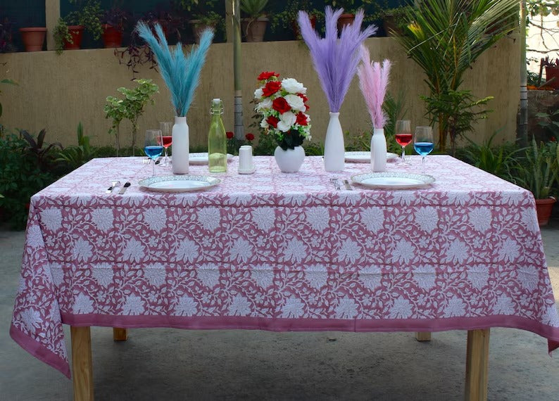 Block Print Tablecloth