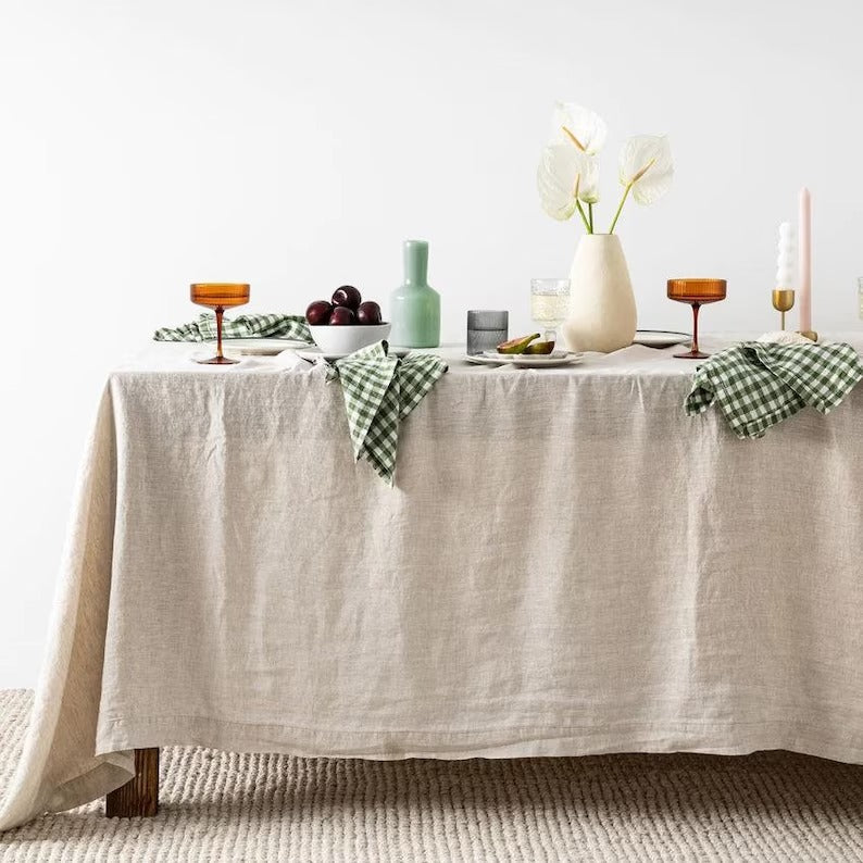 Natural Cotton Table Covers