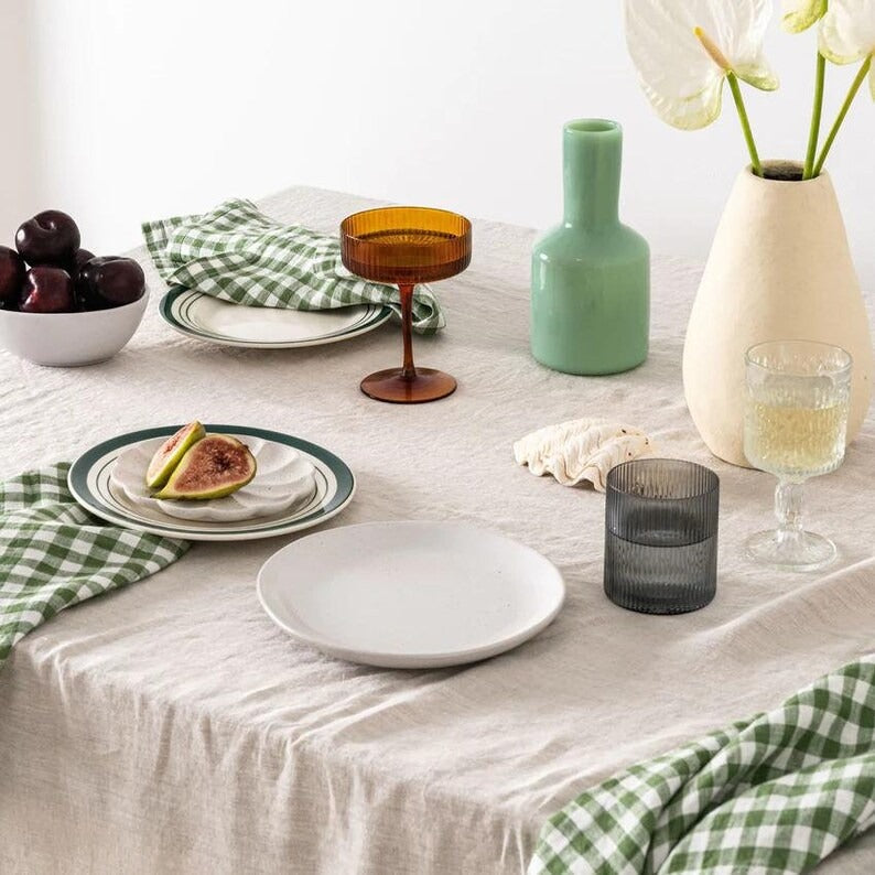 Natural Cotton Table Covers