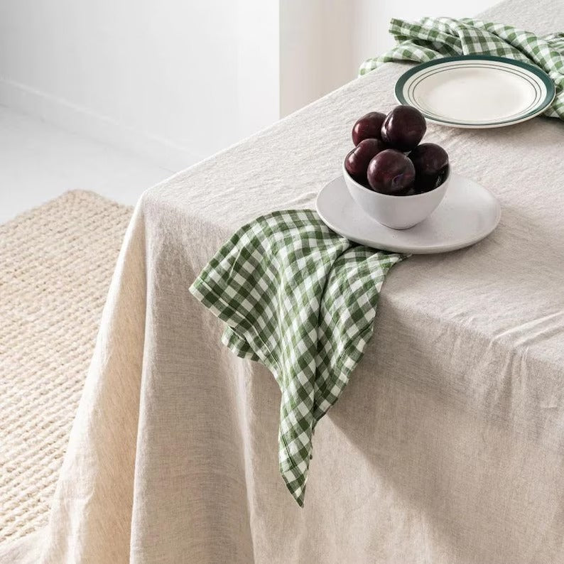 Natural Cotton Table Covers