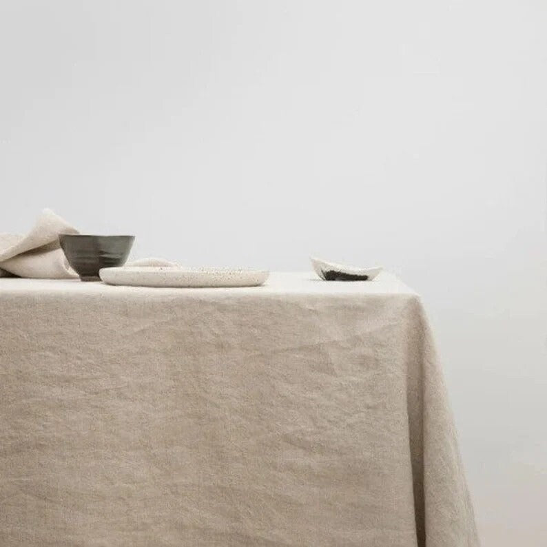Natural Cotton Table Covers