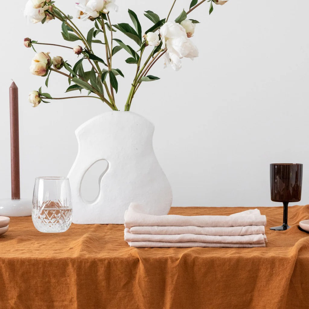 Burnt Orange Tablecloth