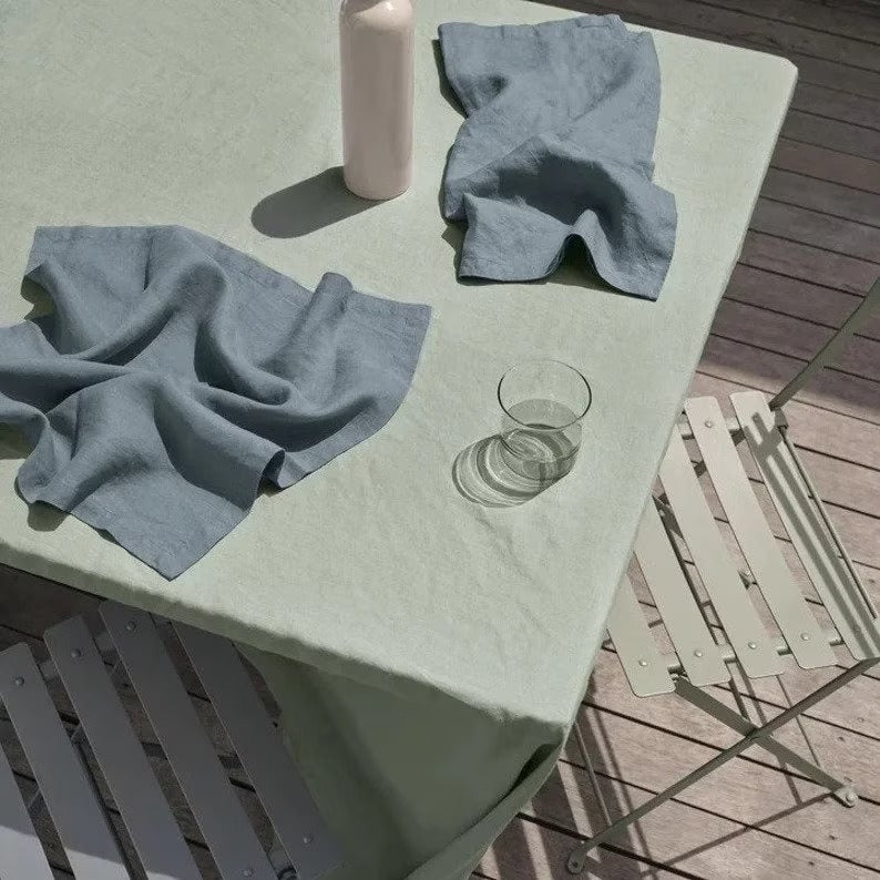 Sage Green Tablecloth