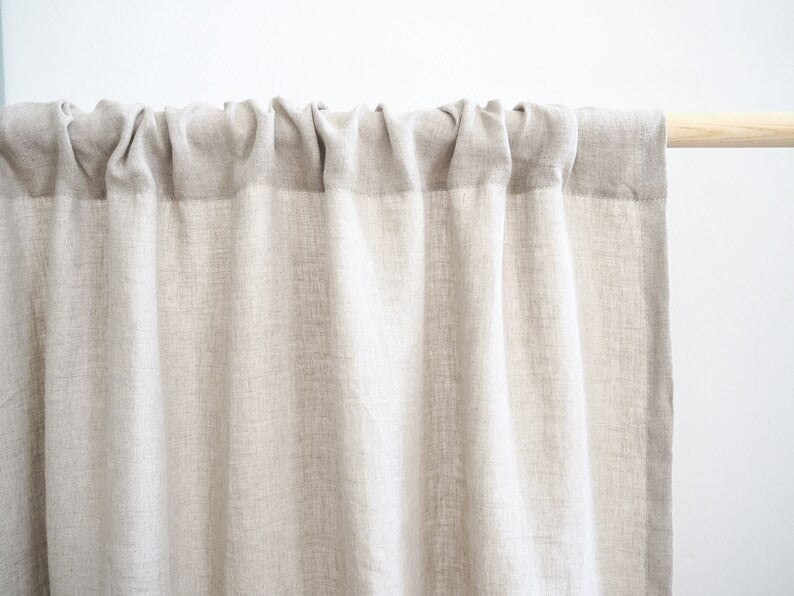 ,Natural 100% Cotton Custom Curtains