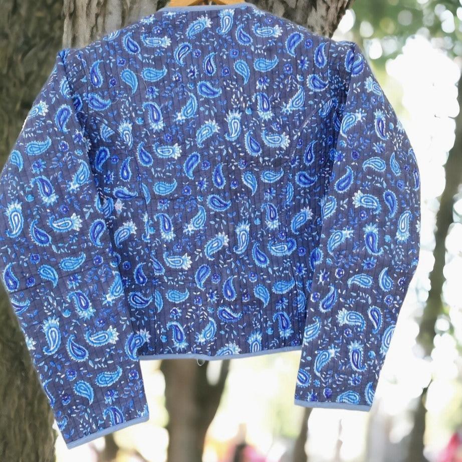 Block Print Quilted Jacket