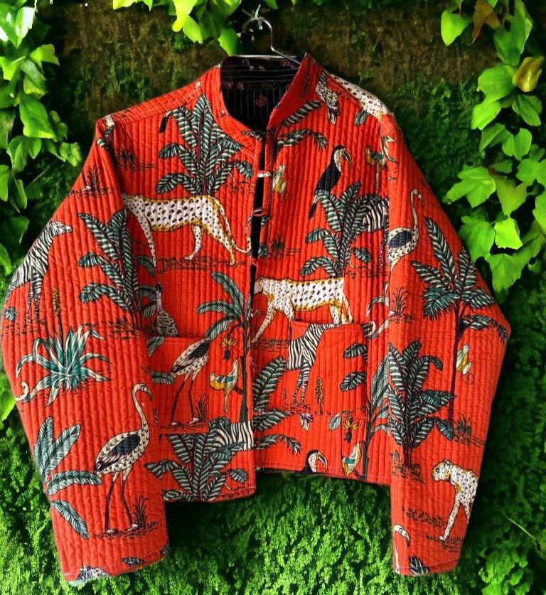 Cotton Quilted Large Jacket