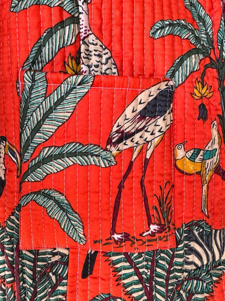 Cotton Quilted Large Jacket