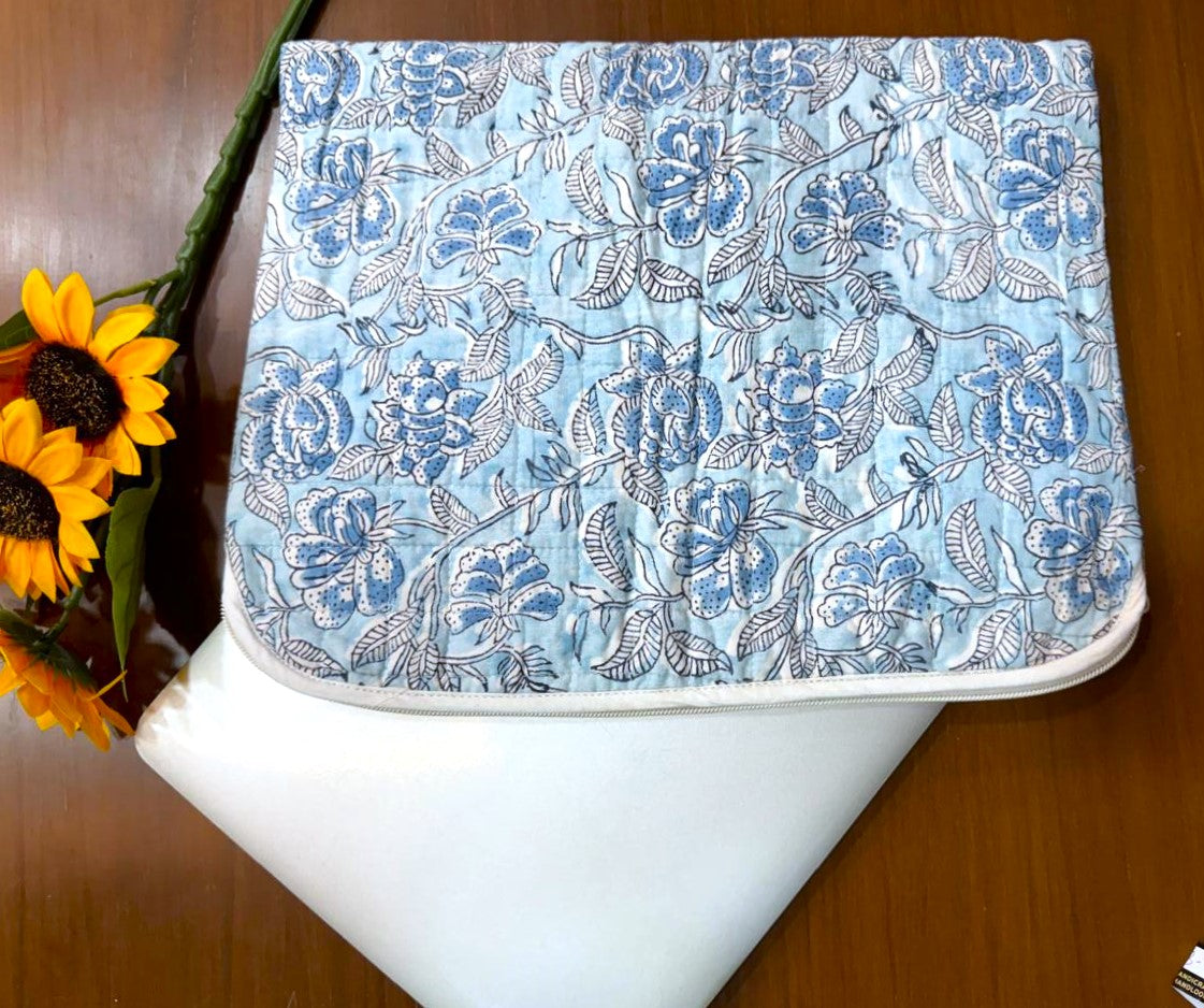 Block Print Laptop Bag