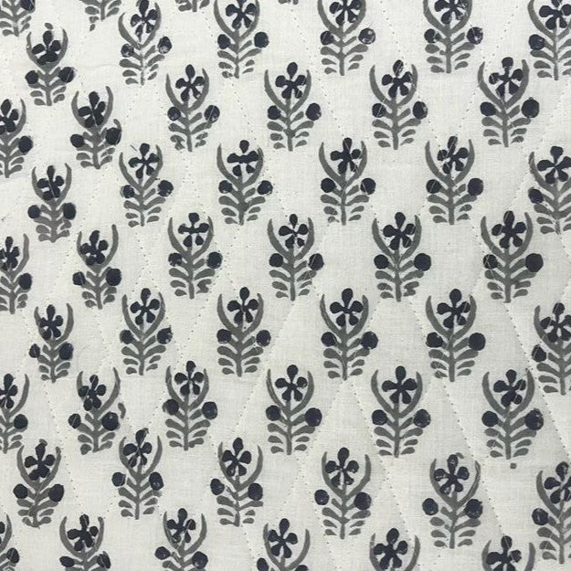 Hand Block Print Cosmetic Bag