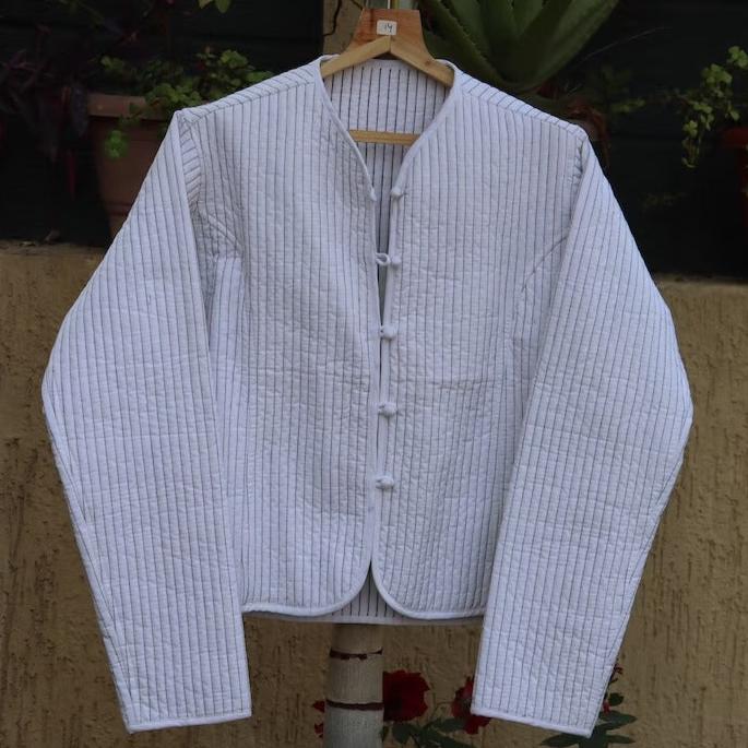 Vintage Quilted Short Jacket