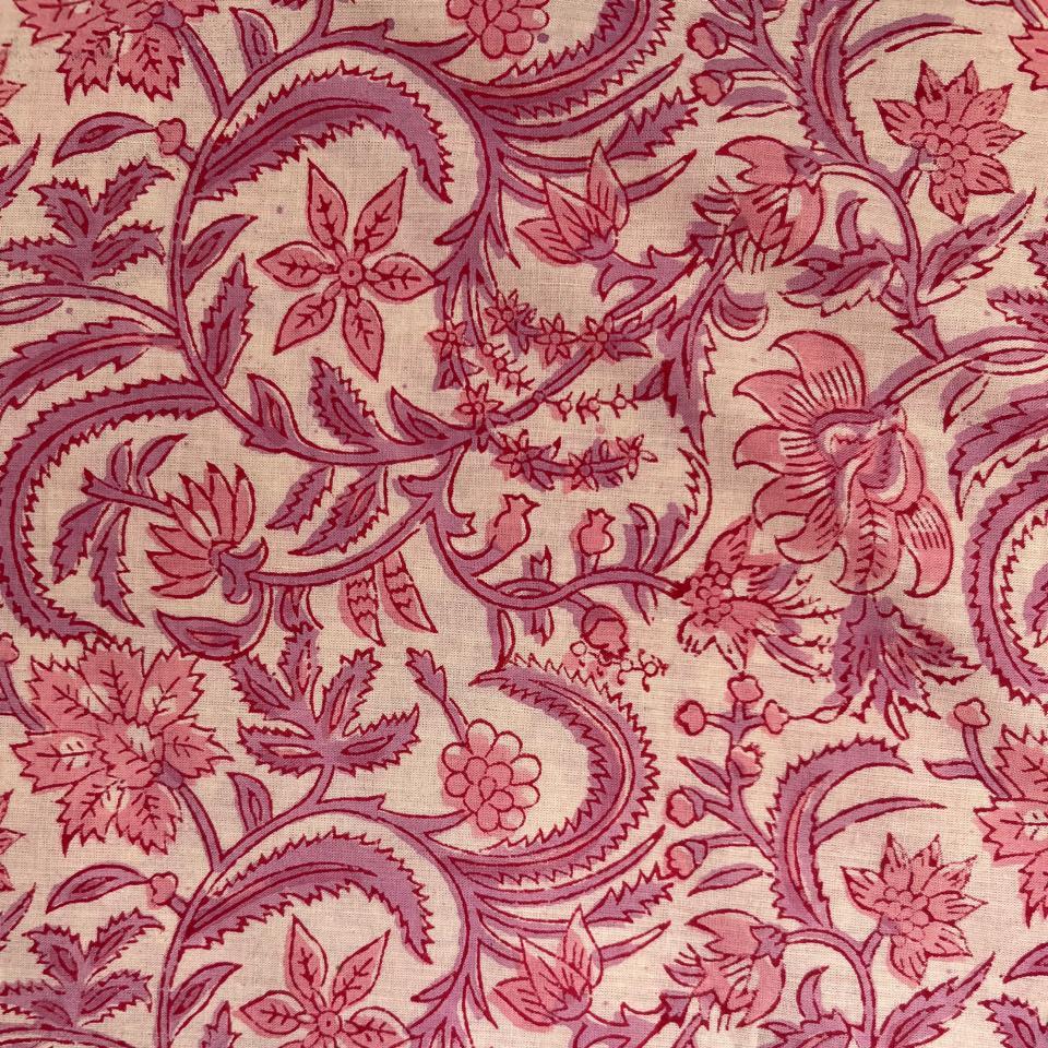 Block Print Cotton Small Bag