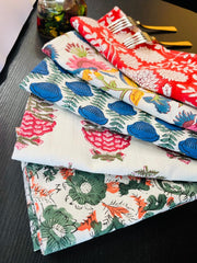 Mix and Match Napkins Wholesale Loth Of Cotton Cloth Napkins Set, Eco/Earth Friendly Reusable Cocktail Zero Waste Unpaper Kids Cloth Napkins