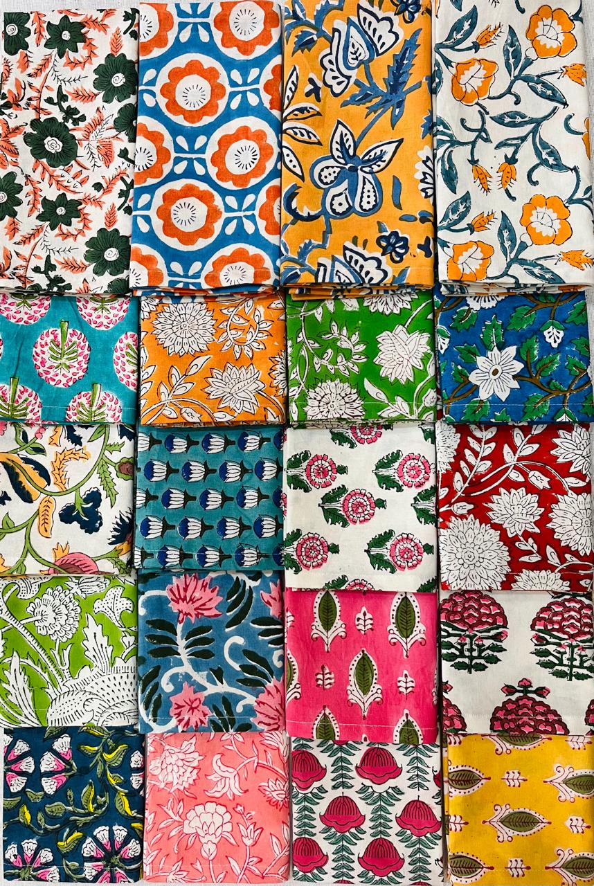 Block Print Table Napkins
